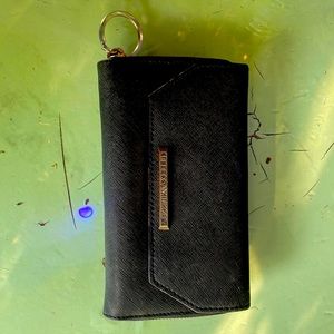 Rebecca Minkoff black leather wallet